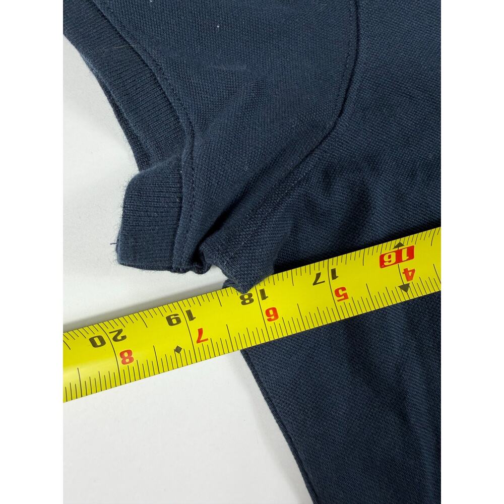NEW Vineyard Vines Women’s Shoreline Polo Shirt Navy Short Sleeve Size Medium - Picture 9 of 9